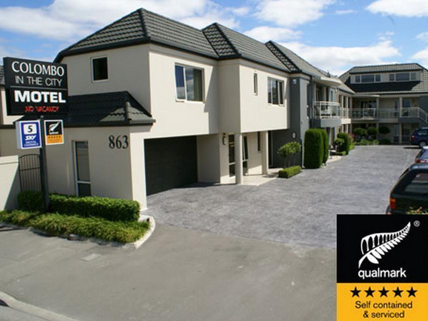 Colombo In The City Christchurch Eksteriør billede Colombo in the City Motel